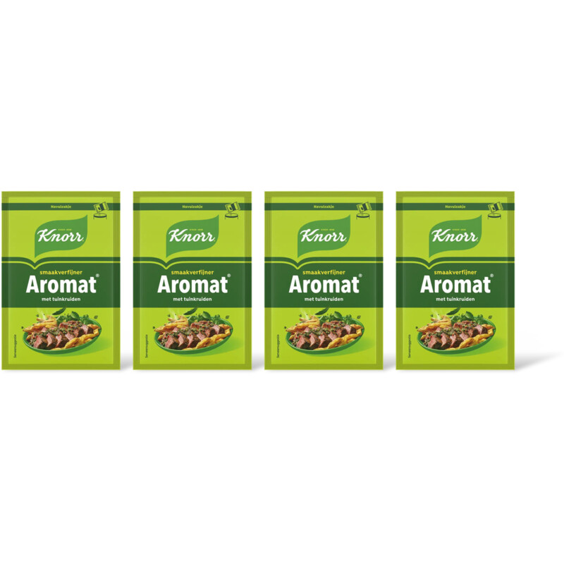 Knorr Aromat met tuinkruiden navulzakje 4-pack