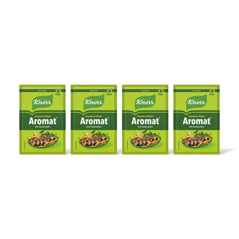 Aromat met tuinkruiden navulzakje 4-pack