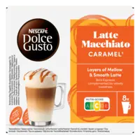 Nescafé Dolce Gusto Macchiato caramel capsules