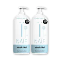 Naïf Baby & kids wash gel 2-pack
