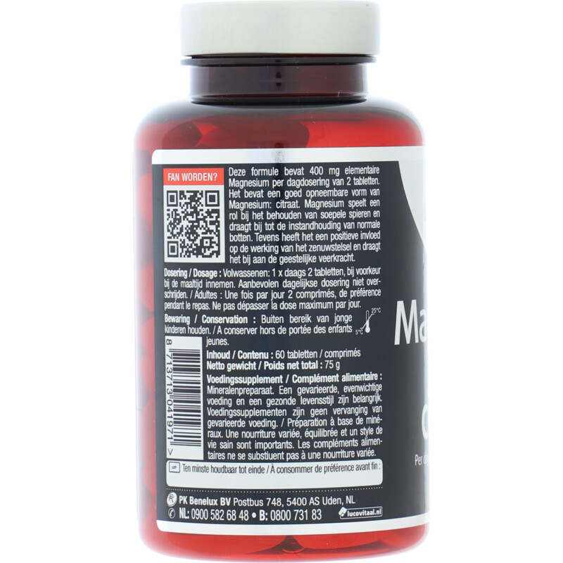 Een afbeelding van Lucovitaal Magnesium 400mg citraat