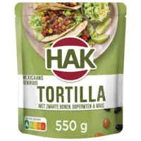Hak Tortilla schotel