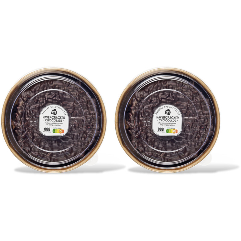 AH Havercracker chocolade 2-pack