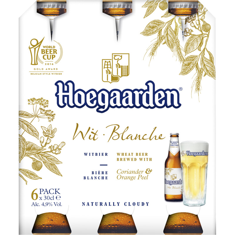 Een afbeelding van Hoegaarden Witbier 6-pack