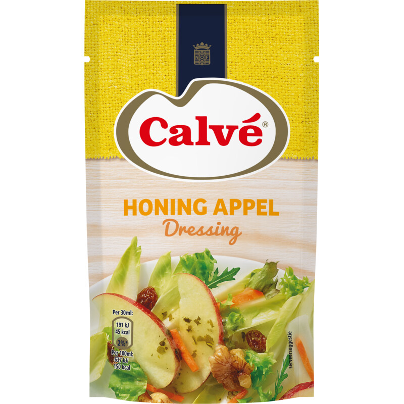Een afbeelding van Calvé Honing appel salade dressing