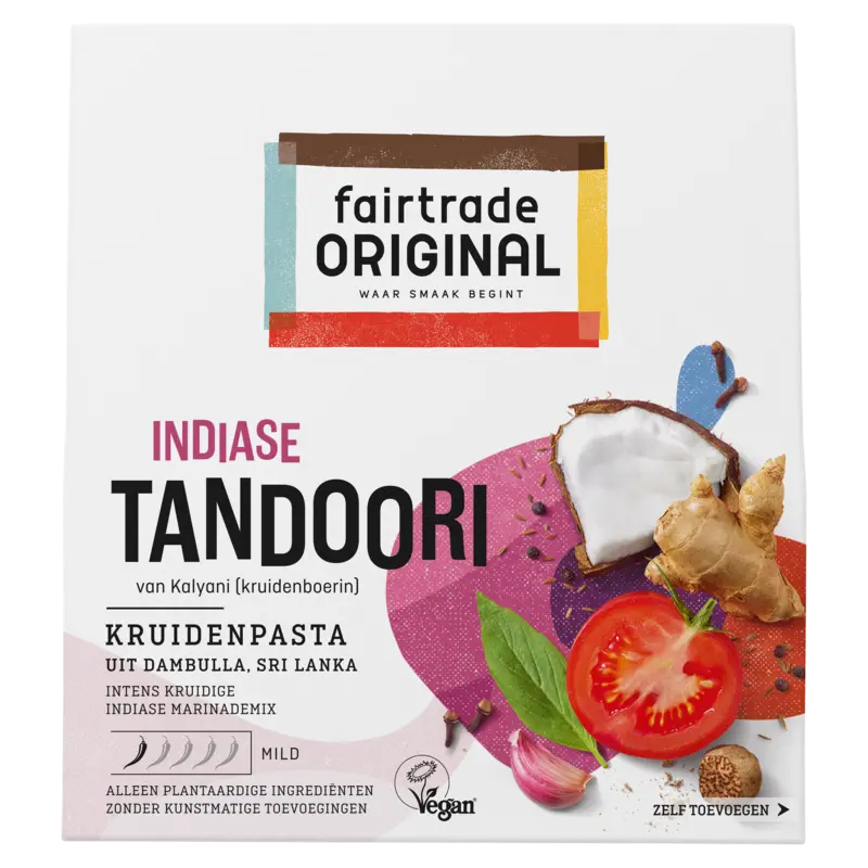 Fairtrade Original Kruidenpasta Indiase tandoori