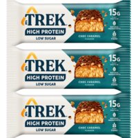 Trek High protein choc caramel 3-pack