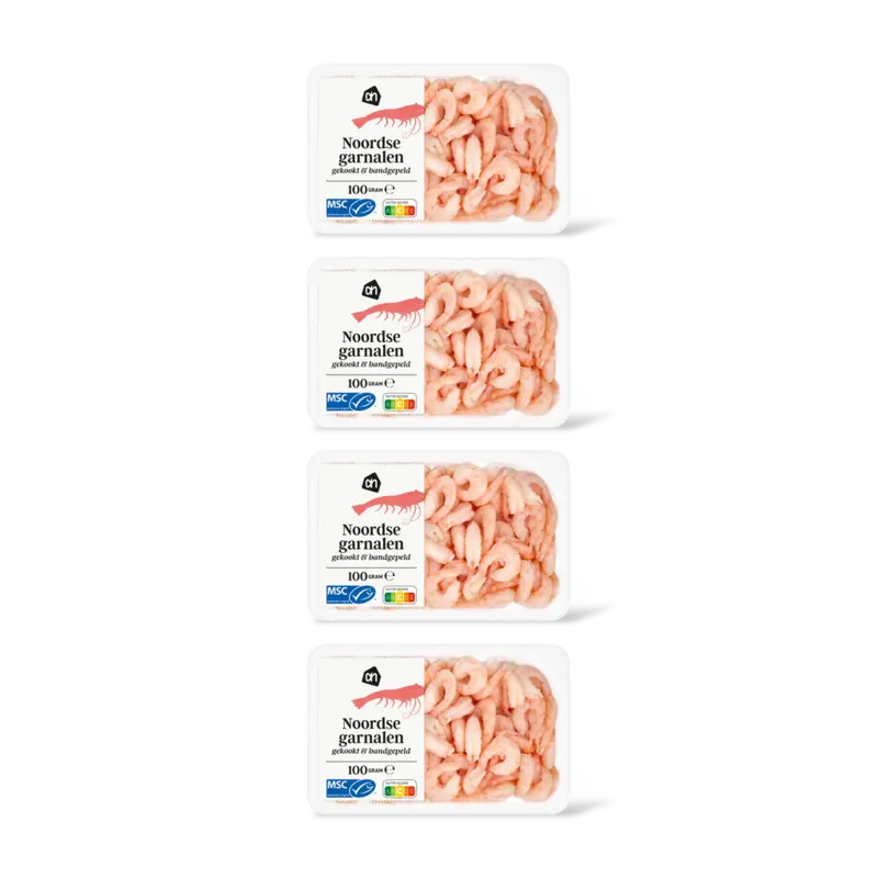 AH Noordse garnalen 4-pack