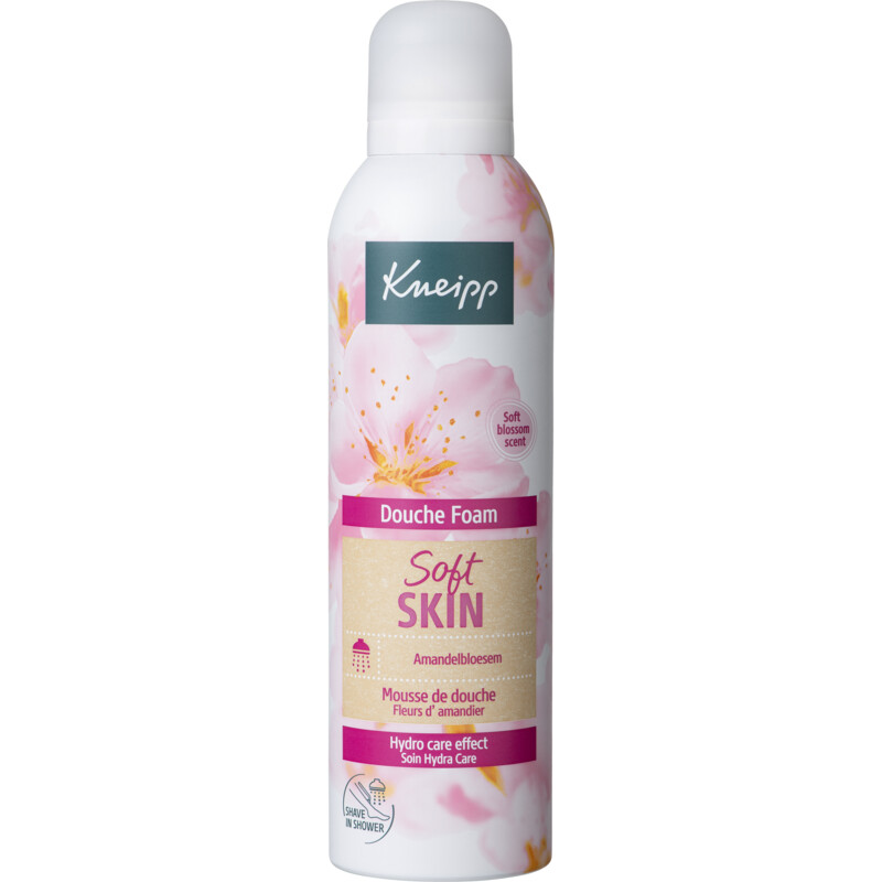 Een afbeelding van Kneipp Douche foam soft skin amandelbloesem