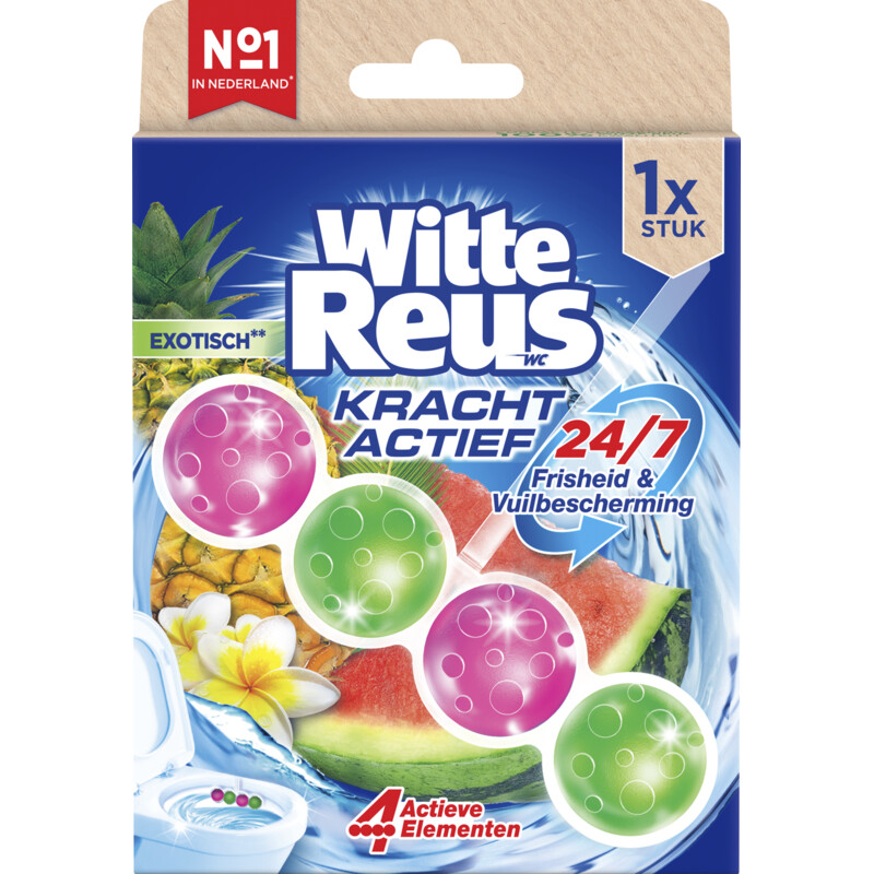 Een afbeelding van Witte Reus Toiletblok kracht actief exotisch