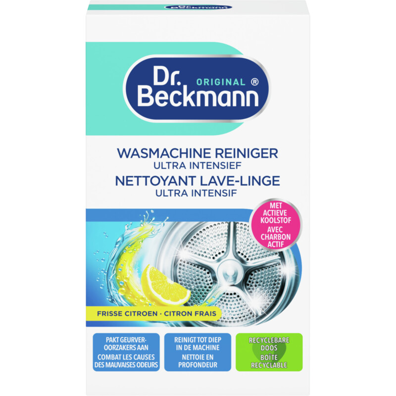 Een afbeelding van Dr. Beckmann Wasmachine hygiene reiniger