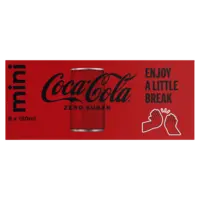 Coca-Cola Zero sugar mini 8-pack