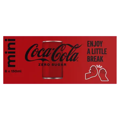 pdp-image-Coca-Cola Zero sugar mini 8-pack