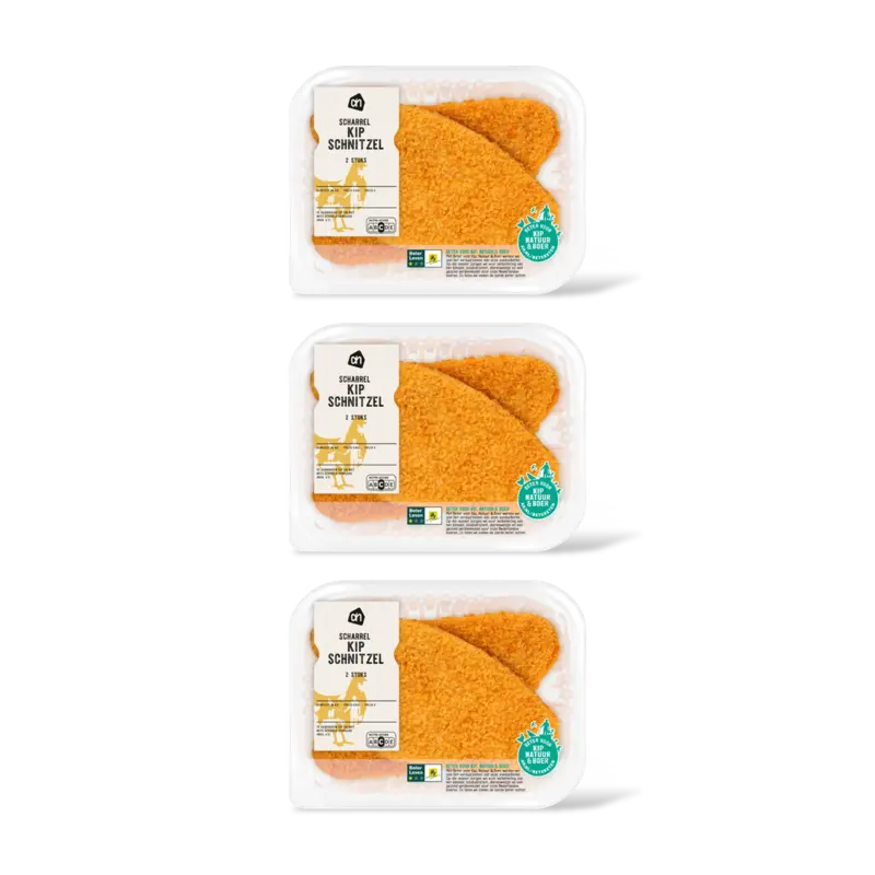 AH Scharrel kipschnitzel 2 stuks 3-pack