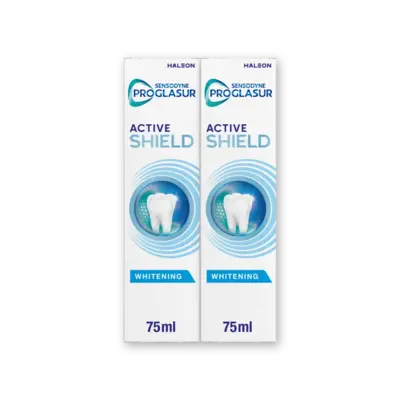 pdp-image-Sensodyne Proglasur activ shld white tandpasta 2pk