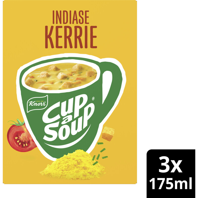 Een afbeelding van Knorr Cup-a-soup Indiase curry
