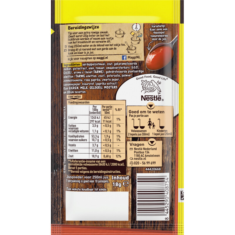 Een afbeelding van Maggi Jus pikant