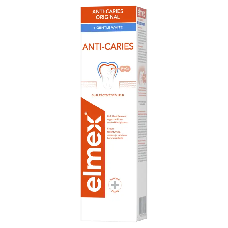 Anti-cariës whitening tandpasta