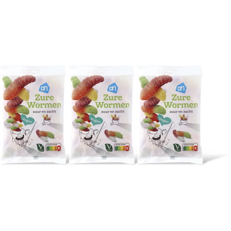 AH Zure gloeiworm 3-pack