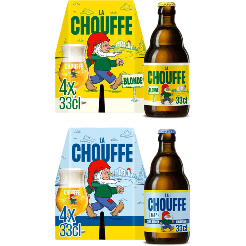 Een afbeelding van La Chouffe Blond pakket