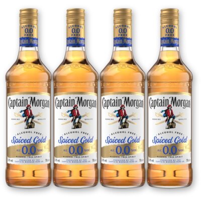 pdp-image-Captain Morgan Spiced Gold 4 flessen