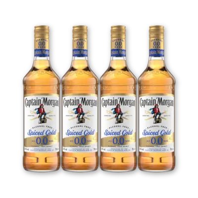 pdp-image-Captain Morgan Spiced Gold 4 flessen