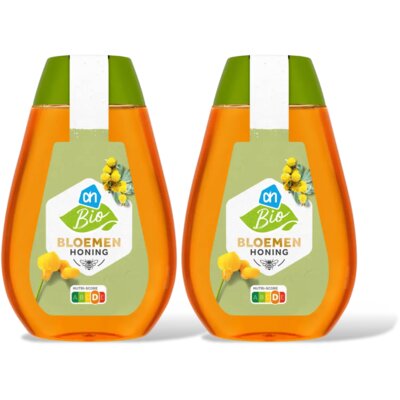 pdp-image-AH Biologisch Bloemenhoning vloeibaar 2-pack