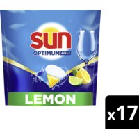 Een afbeelding van Sun Optimum all-in-1 citroen vaatwascapsules