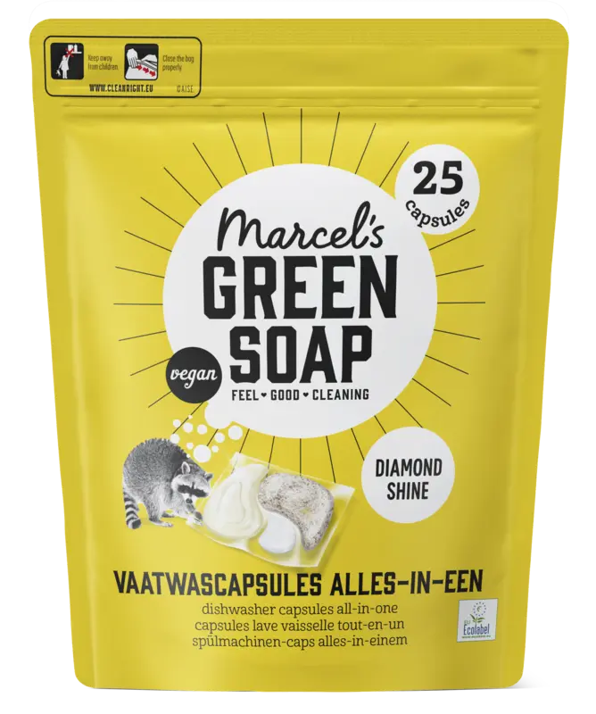Marcel's Green Soap Vaatwas capsules all-in-one