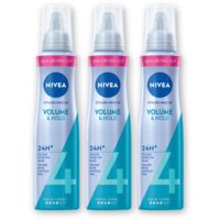 NIVEA Volume care styling mousse 3-pack