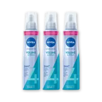 NIVEA Volume care styling mousse 3-pack