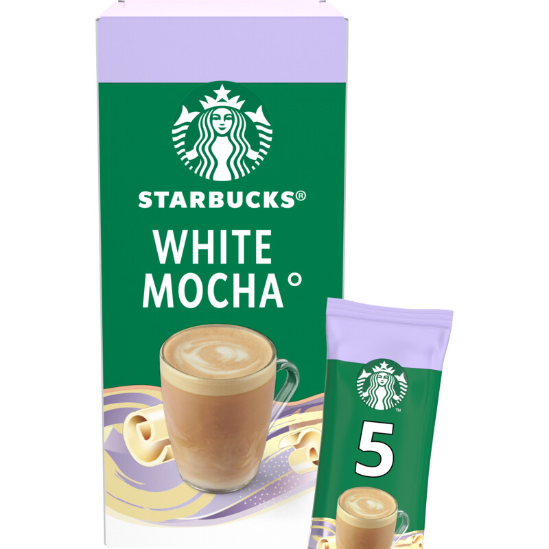 Starbucks White mocha instant sticks