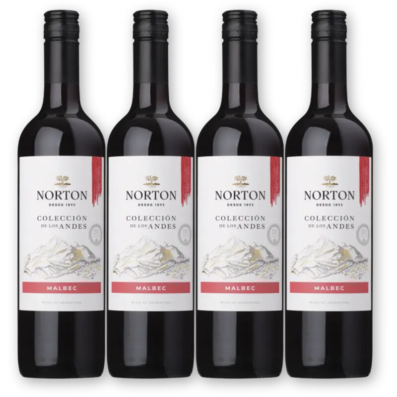 Norton Norton Colección Malbec 4 flessen
