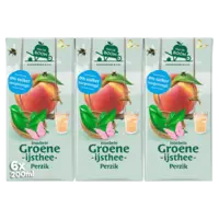 Van de Boom Troebele groene ijsthee perzik