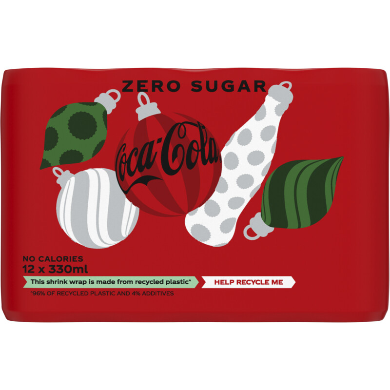 Een afbeelding van Coca-Cola Zero sugar 12-pack