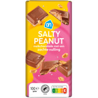Een afbeelding van AH Salty peanut melkchocolade