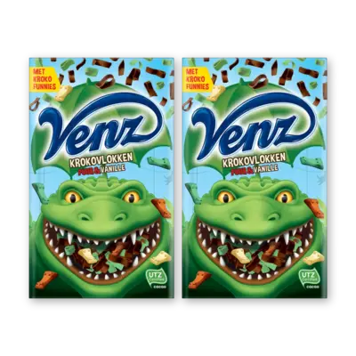 pdp-image-Venz Krokovlokken puur & vanillesmaak 2-pack