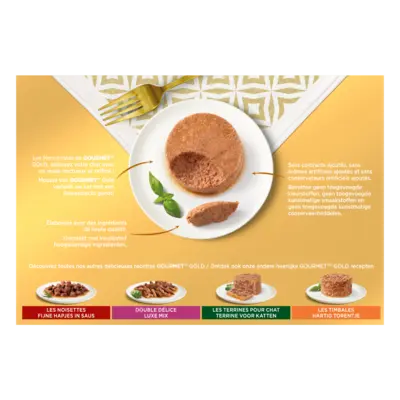 pdp-image-Gourmet Gold mousse met kip zalm niertjes konijn