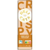 Een afbeelding van Delicata Reep crispy witte chocolade