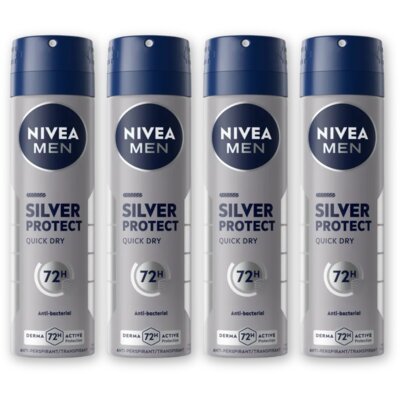 pdp-image-NIVEA Men silver protect deodorant spray 4-pck