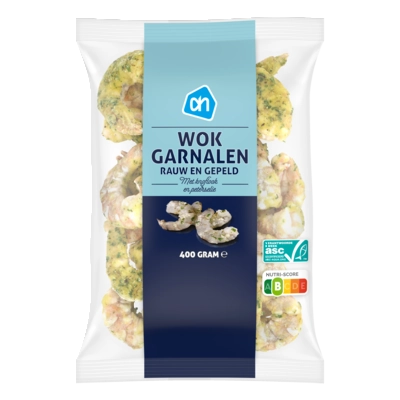 pdp-image-AH Wokgarnalen met knoflook en peterselie