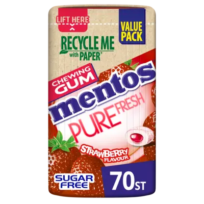 pdp-image-Mentos Gum Pure fresh strawberry
