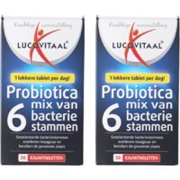 Lucovitaal Probiotica kauwtabletten 2-pack