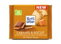 Ritter Sport Biscuit & caramel