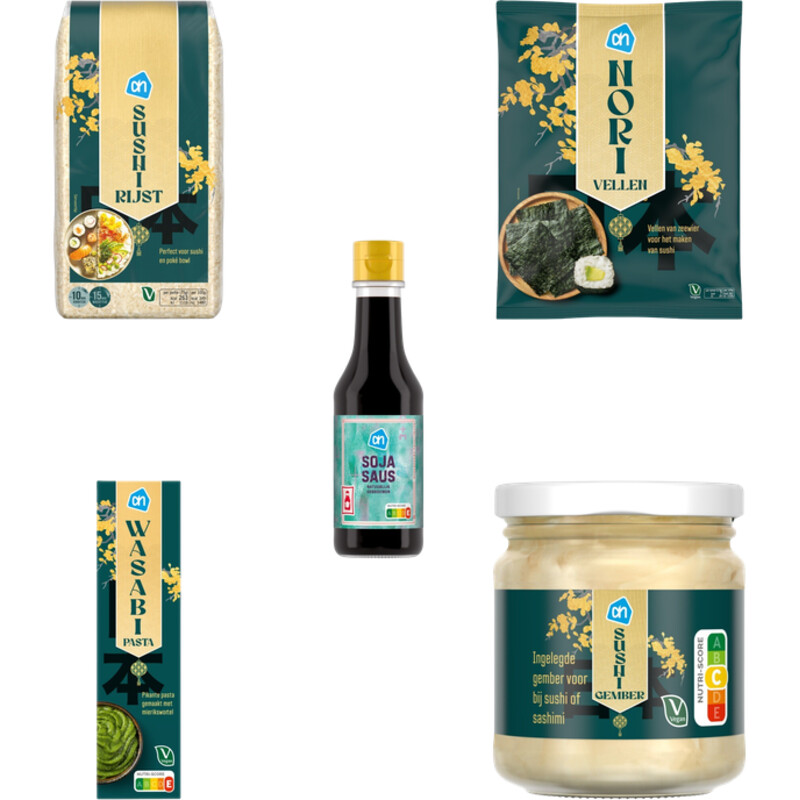 Een afbeelding van AH Sushi Pakket