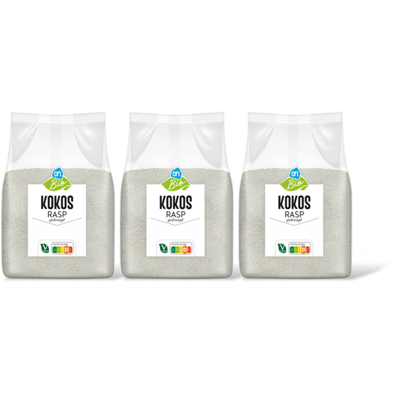 AH Biologisch Kokos rasp 3-pack