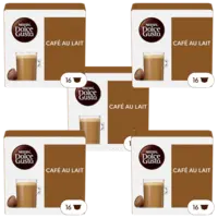 Nescafé Dolce Gusto Cafe au lait capsules 5-pack