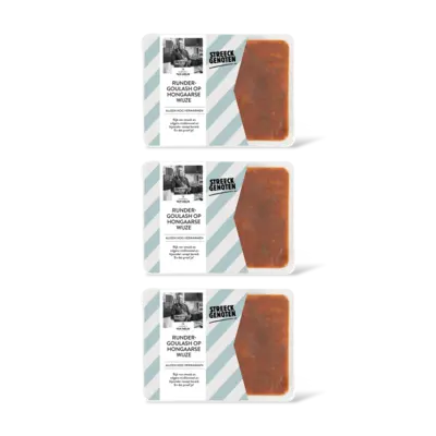 pdp-image-Streeckgenoten Rundergoulash op Hongaarse wijze 3-pack