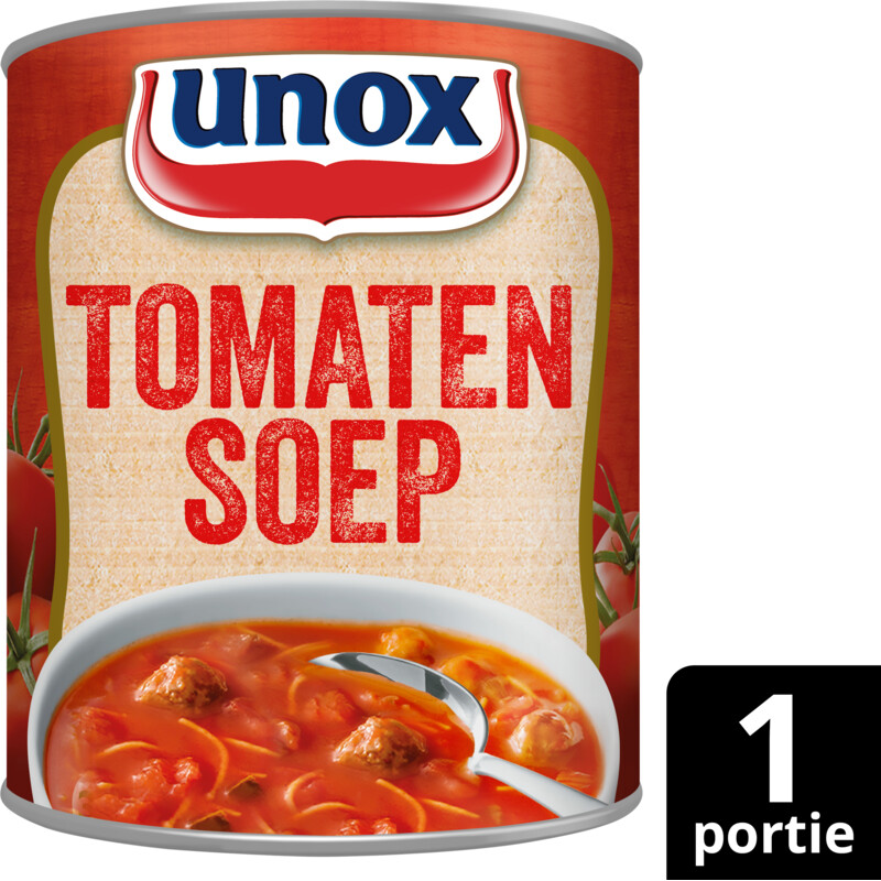 Een afbeelding van Unox Stevige tomatensoep
