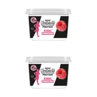 Lindahls Protein kvarg framboossmaak 2-pack